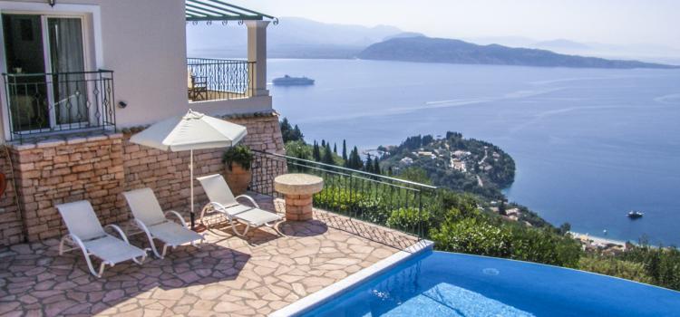 Stunning view overlooking the pool